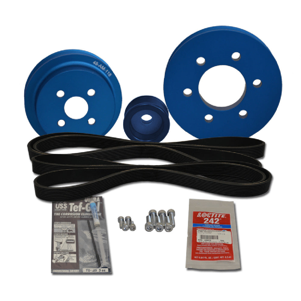 Balmar Barlmar Pulley Kit for Yanmar 4LH-A