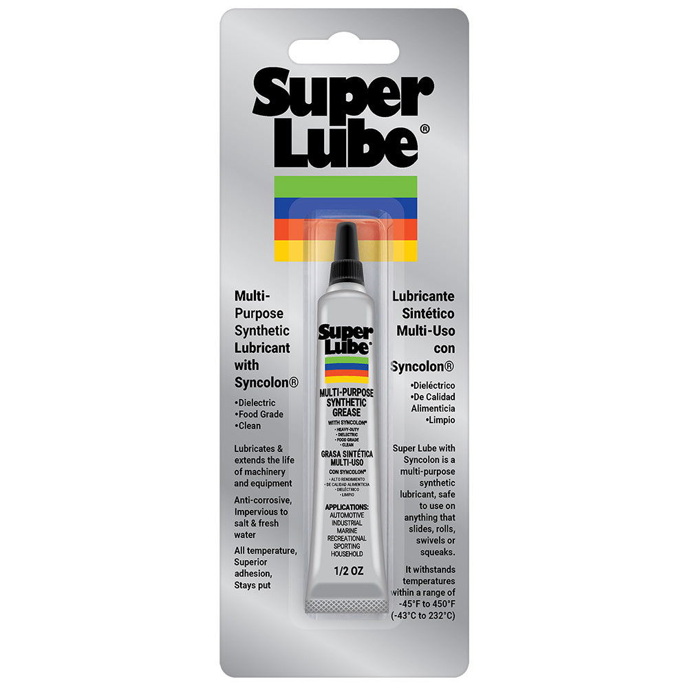 Super Lube Multi-Purpose Synthetic Grease with Syncolon® - .5oz Tube