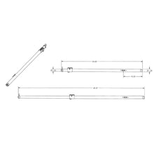 TACO Tele-Sun Aluminum Shade Poles with Carry Bag