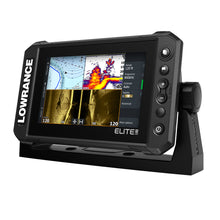 Lowrance Elite FS 7 Chartplotter/Fishfinder with Active Imaging™ 3-in-1 Transom Mount Transducer