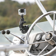 RAM Mount RAM® Twist-Lock™ Suction Cup Mount with Universal Action Camera Adapter