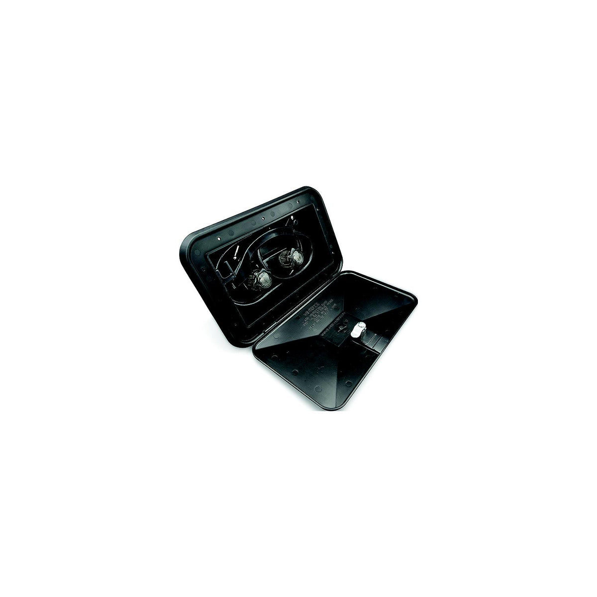 B&B Molders B and B Molders Exterior Shower, Black