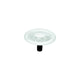 B&B Molders B and B Molders City Water Dish W/ Plastic Check Valve, Polar White