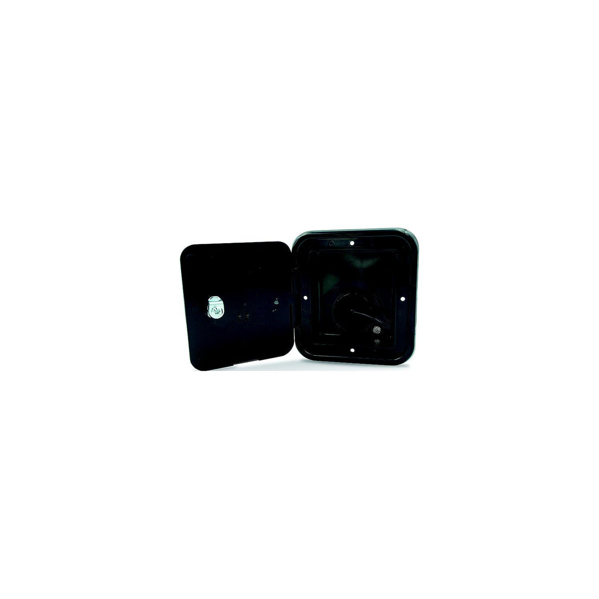 B&B Molders B and B Molders Gravity Water Hatch, 3-1/8" W, Black