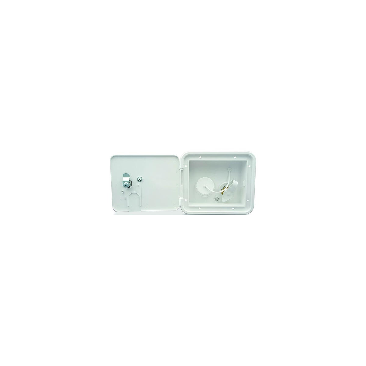 B&B Molders B and B Molders City/Gravity Water Center with Brass Check Valve, Polar White