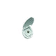 B&B Molders B and B Molders Compact Enclosure, Polar White, Single Coax