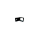 B&B Molders B and B Molders Square Electric Cable Hatch, Medium with Open Back and Key Lock, Polar White
