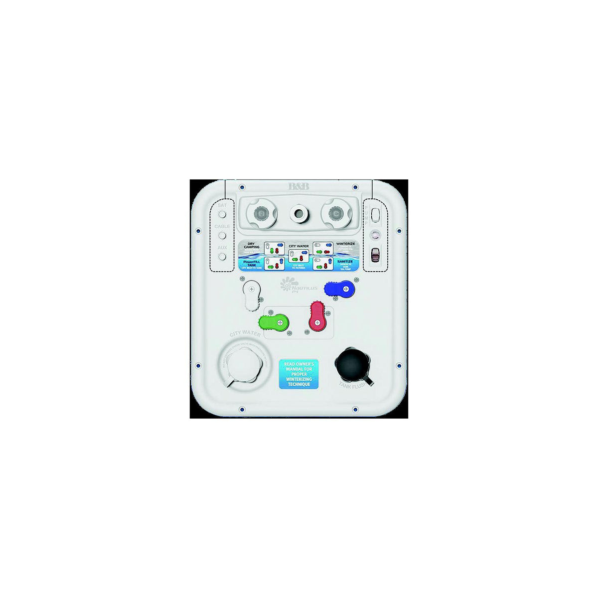 B&B Molders B and B Molders Nautilus P4, Polar White