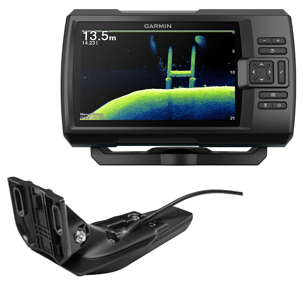 Garmin - Striker Vivid 7cv 7'' Fishfinder GPS Track Plotter with GT20