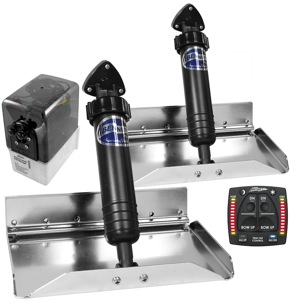 Bennett Marine 12x9 Sport Tab System with One Box Indication