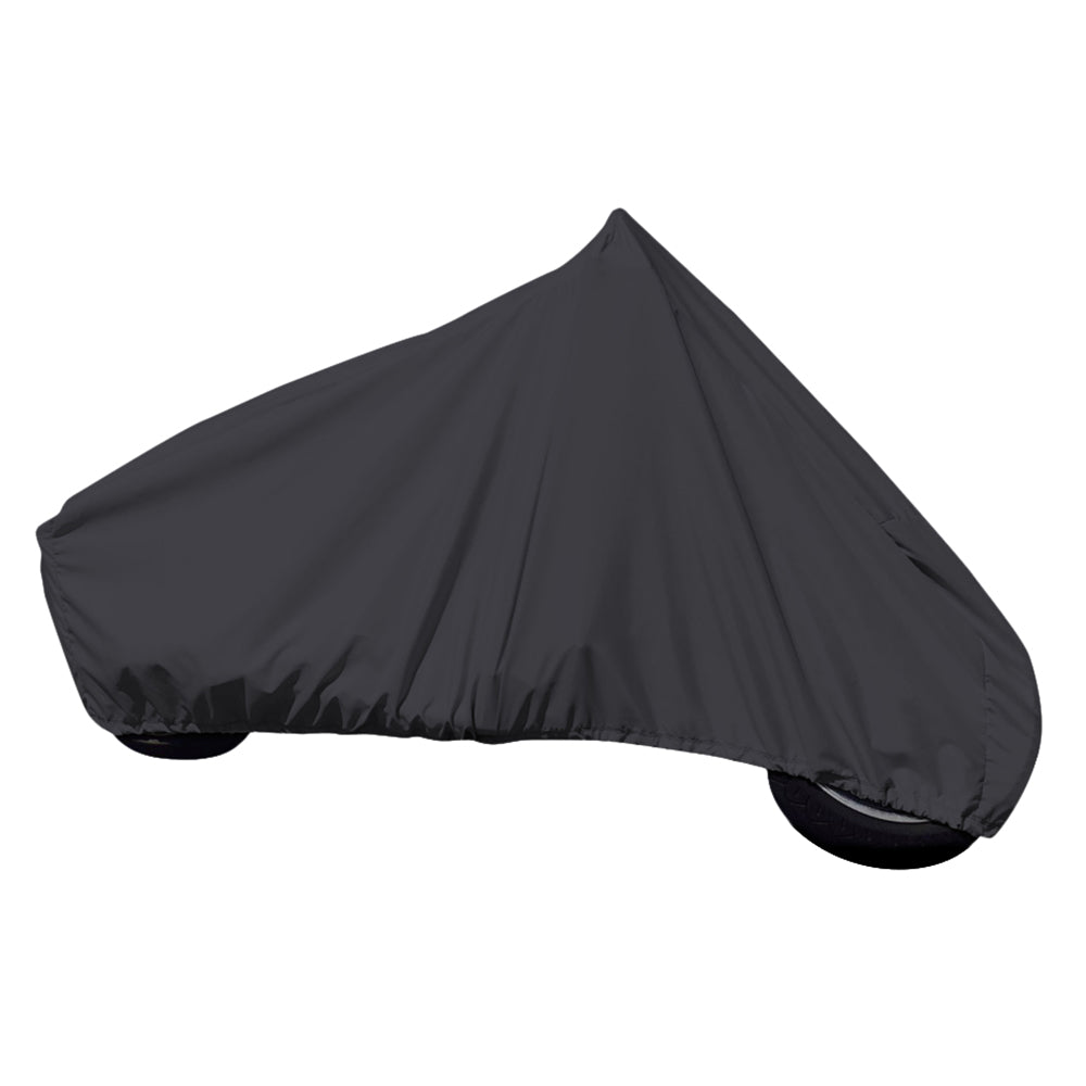 Carver Sun-Dura Full Dress Touring Motorcycle with No/Low Windshield Cover - Black