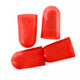 VDO Light Diffuser for Type D Peanut Bulb - Red - 4 Pack