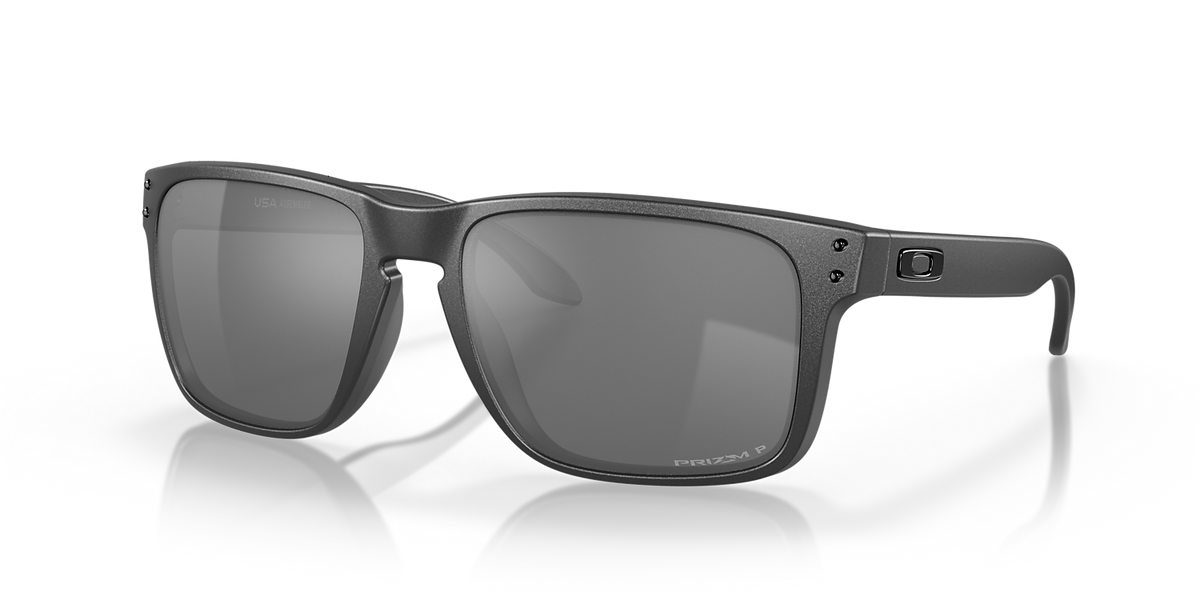Oakley Holbrook XL Steel Prizm Black Polarized