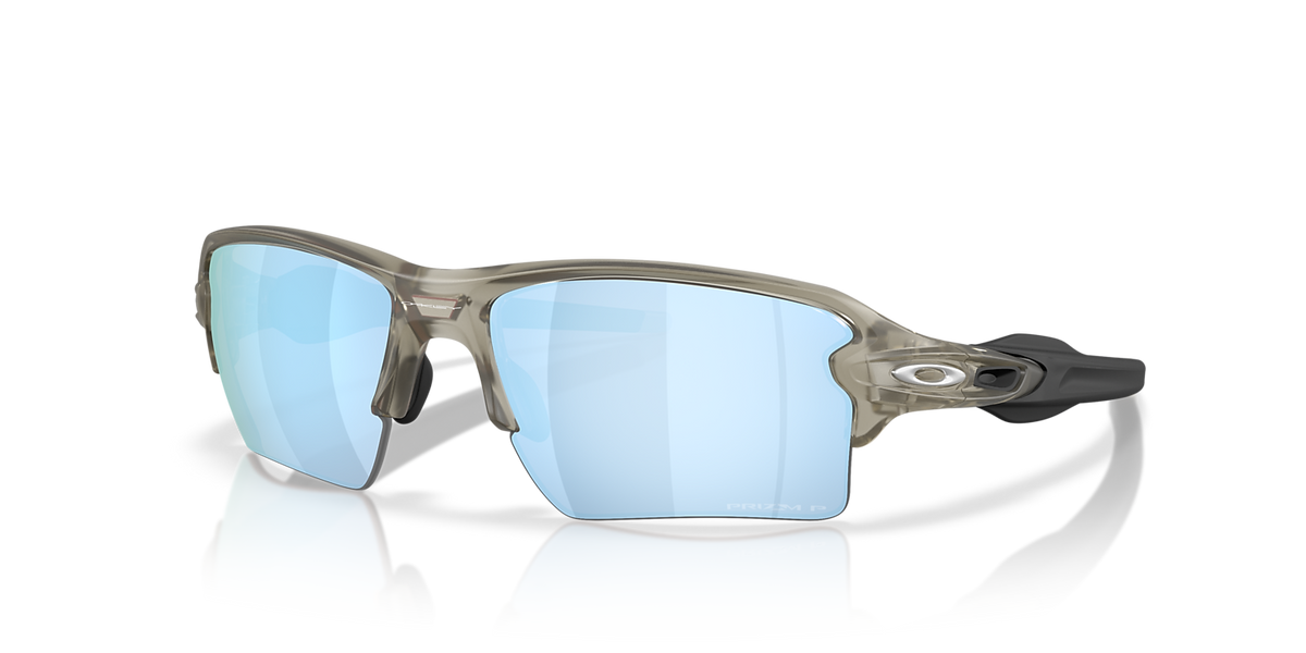 Oakley Flak 2.0 XL Matte Grey Ink Prizm Deep Water Polarized