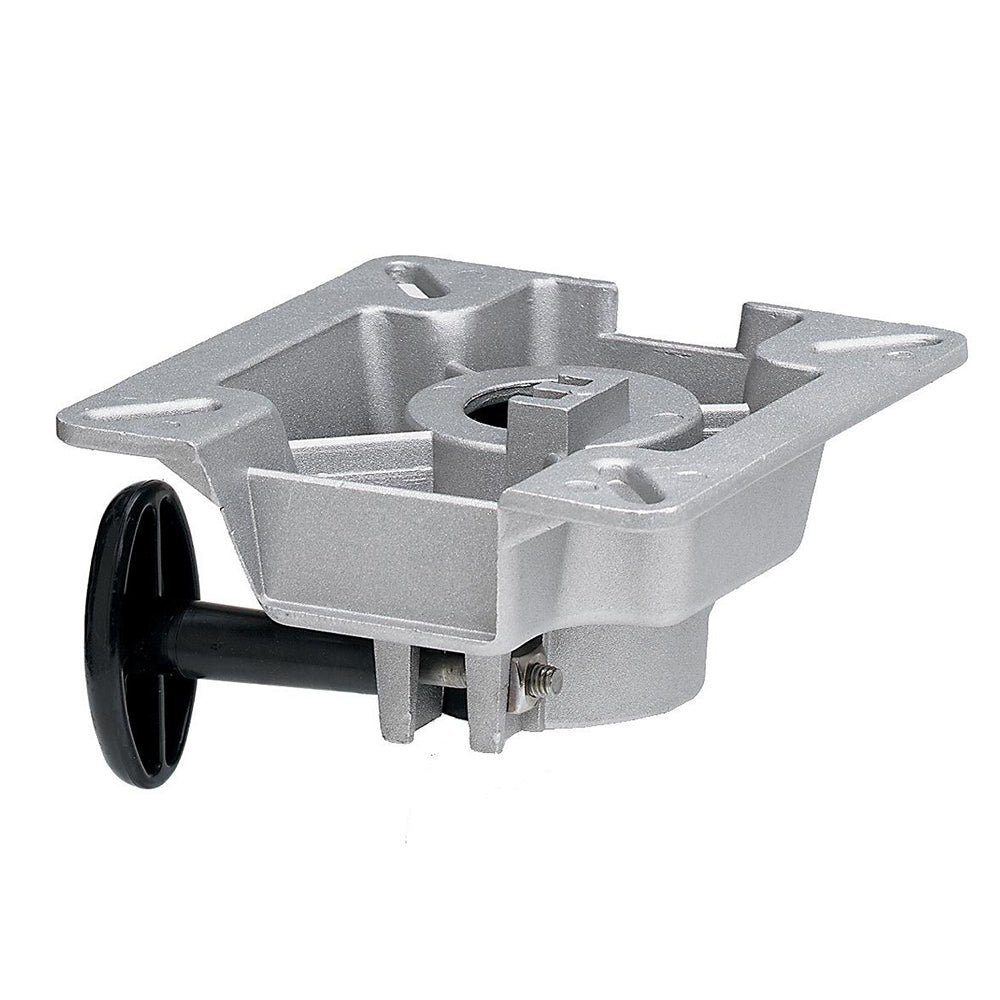 Attwood SWIVL-EZE LakeSport 2-3/8" Seat Mount with Friction Control - Aluminum