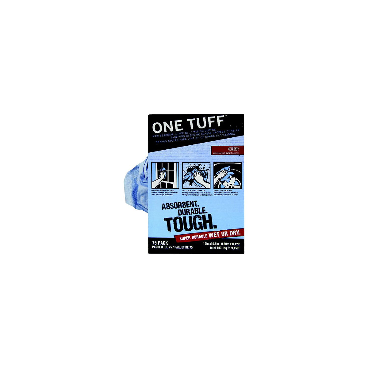 Trimaco One Tuff Wipers, 4 Pk.
