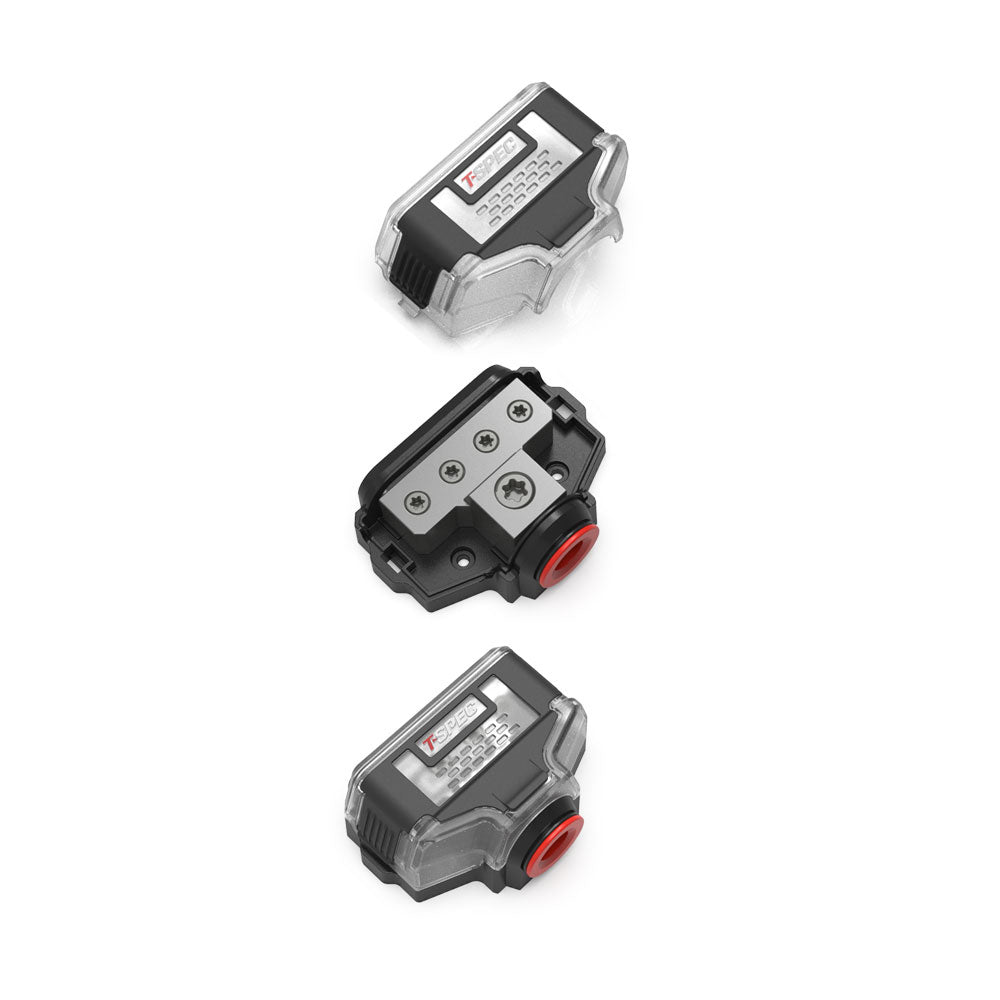 T-Spec VDB4 4-Position Distribution Block with Cover