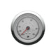 Quicksilver Speedometer (65mph), White/Chrome