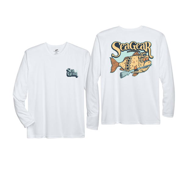 Sea Gear Apparel - Salty Fish Sun Long Sleeve