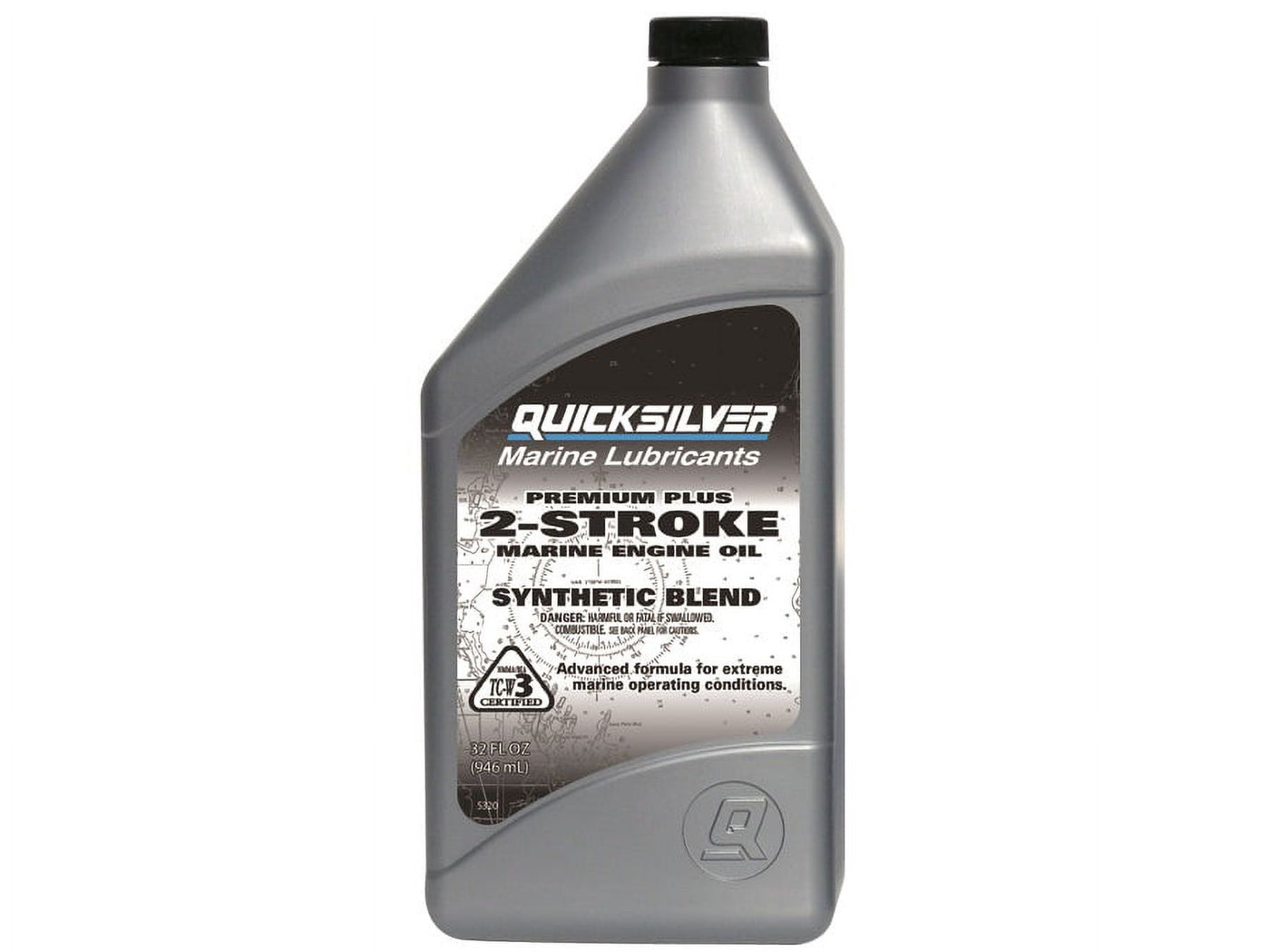 Quicksilver Premium Plus 2-Stroke Marine Engine Oil Synthetic Blend