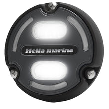 Hella Marine Apelo A2 Blue White Underwater Light - 3000 Lumens - Black Housing - Charcoal Lens with Edge Light