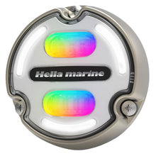 Hella Marine Apelo A2 RGB Underwater Light - 3000 Lumens - Bronze Housing - White Lens with Edge Light