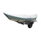 Carver Poly-Flex II Styled-to-Fit Boat Cover for 16' Drift Boats - Grey