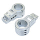 PTM Watersports Board Rack Mounts - 2.38" Pipe Clamp - Silver