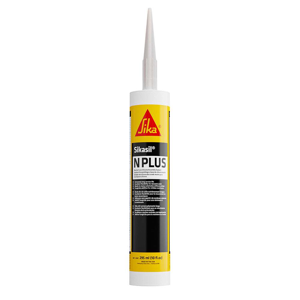 Sika Sikasil®-N Plus White 10oz with Nozzle