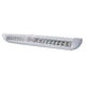 Lumitec Razor Light Bar - Flood - White Housing with Inverted Logo Flush Mount