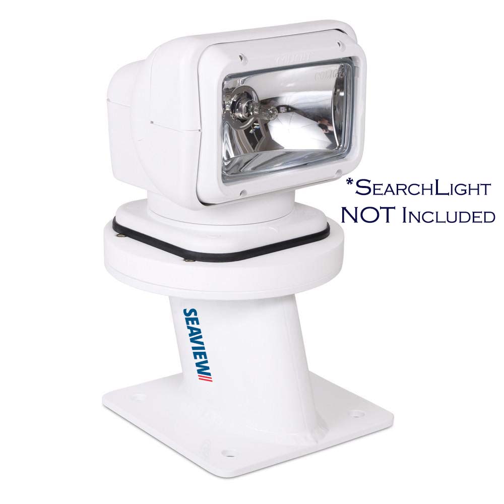 Seaview 5.25" AFT Leaning Mount for Searchlights & Thermal Cameras with 7" x 7" Base Plate