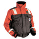 Mustang Classic Flotation Bomber Jacket with Reflective Tape - Orange/Black - XL