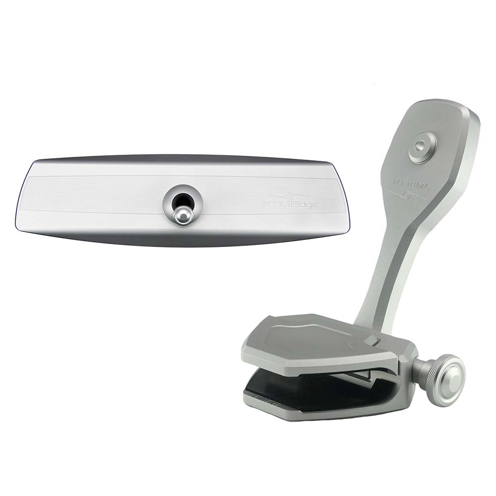PTM Watersports Mirror/Bracket Kit with VR-140 Elite Mirror & ZXR-300 (Silver)