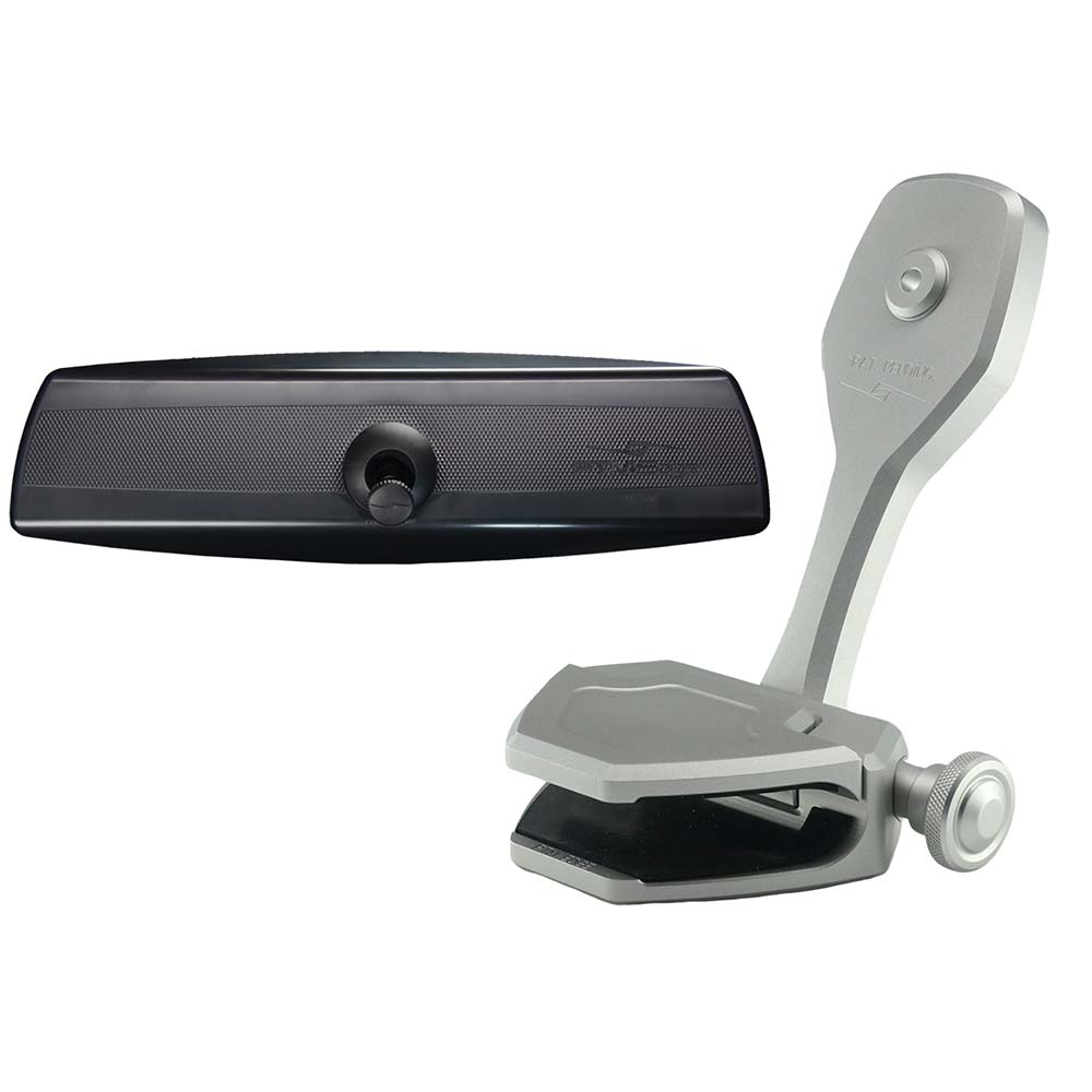 PTM Watersports Mirror/Bracket Kit with VR-140 PRO Mirror & ZXR-300 (Silver)