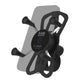 RAM Mount RAM® X-Grip® Phone Mount with RAM® Tough-Strap™ Handlebar Base