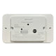 Safe-T-Alert 62 Series RV Carbon Monoxide - White - Flush Mount - 12V with Trim Ring