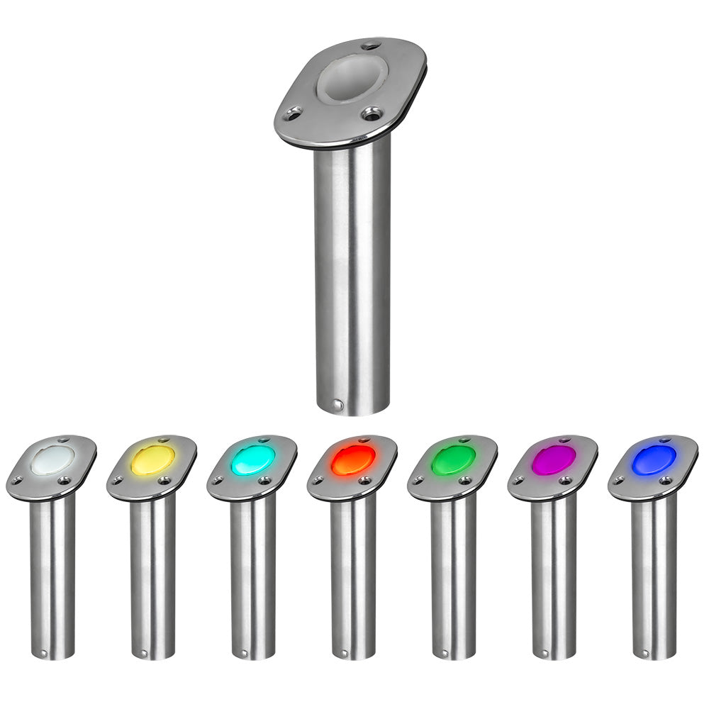 Sea-Dog LED RGB Rod Holder with Tube Insert