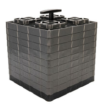 Camco FasTen Leveling Blocks XL with T-Handle - 2x2 - Grey *10-Pack