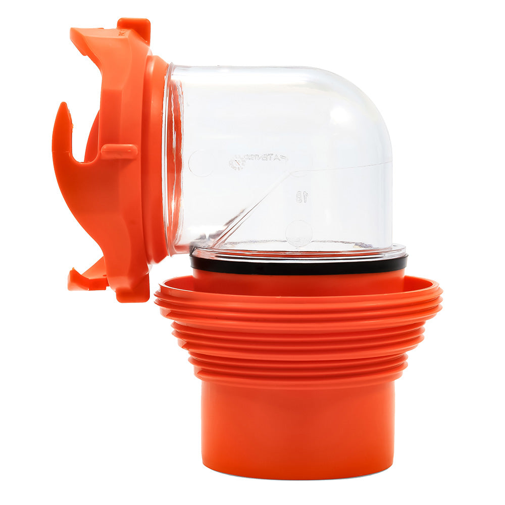 Camco RhinoFLEX Elbow & 4 In 1 Adapter with Swivel Bayonet Fitting