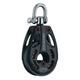 Harken 57mm Aluminum Low Load Black Magic Block with Swivel