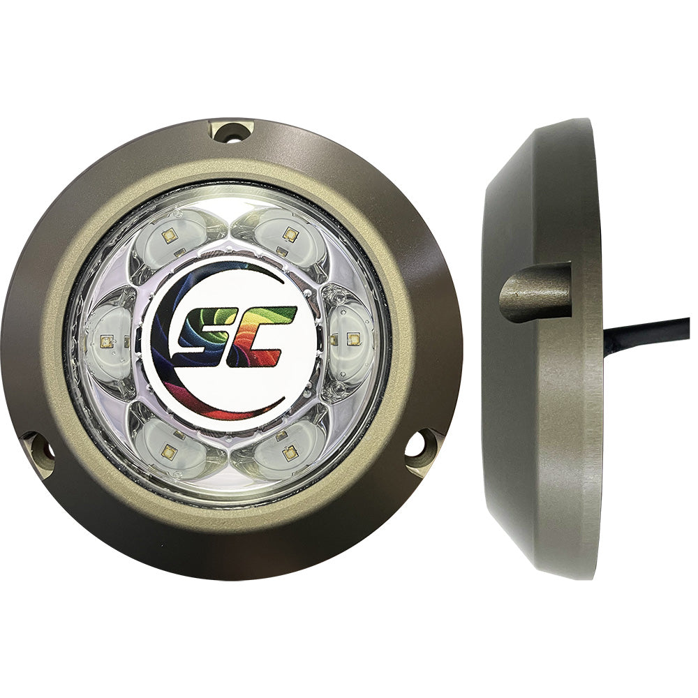 Shadow-Caster SC3 Series Underwater Light - Full-Color Change - 12-Color Standard or Unlimited Colors with Shadow-NET®