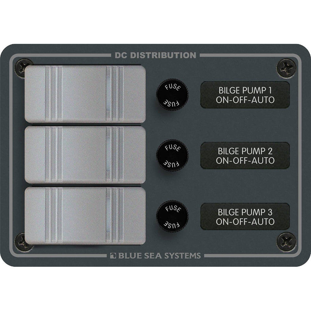 Blue Sea Systems 8665 Contura 3 Bilge Pump Control Panel