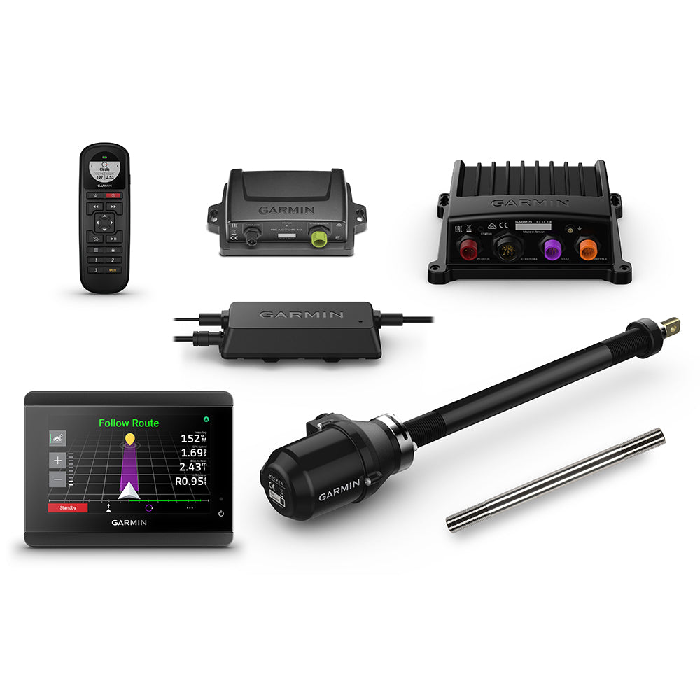 Garmin Reactor™ 40 Kicker Autopilot with GHC™ 50 & Stainless Steel Tilt Tube