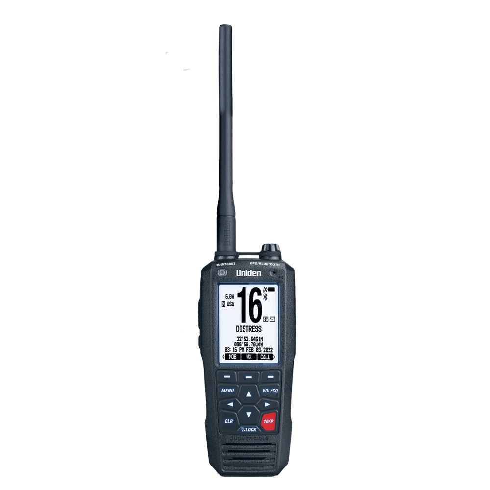 Uniden MHS338BT VHF Marine Radio with GPS & Bluetooth