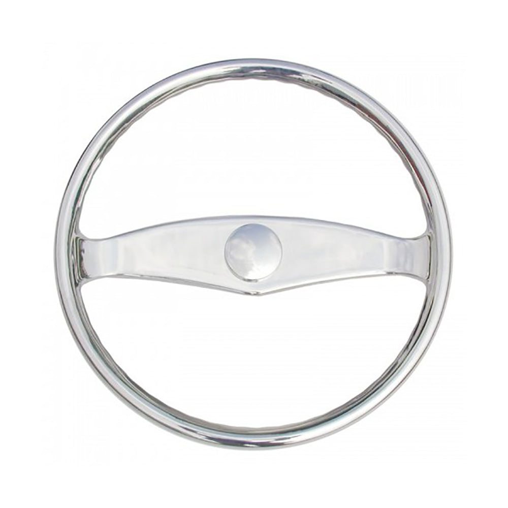 Schmitt Marine - Ongaro Wheel - 15.5" for 3/4" Teleflex Tapered Shaft