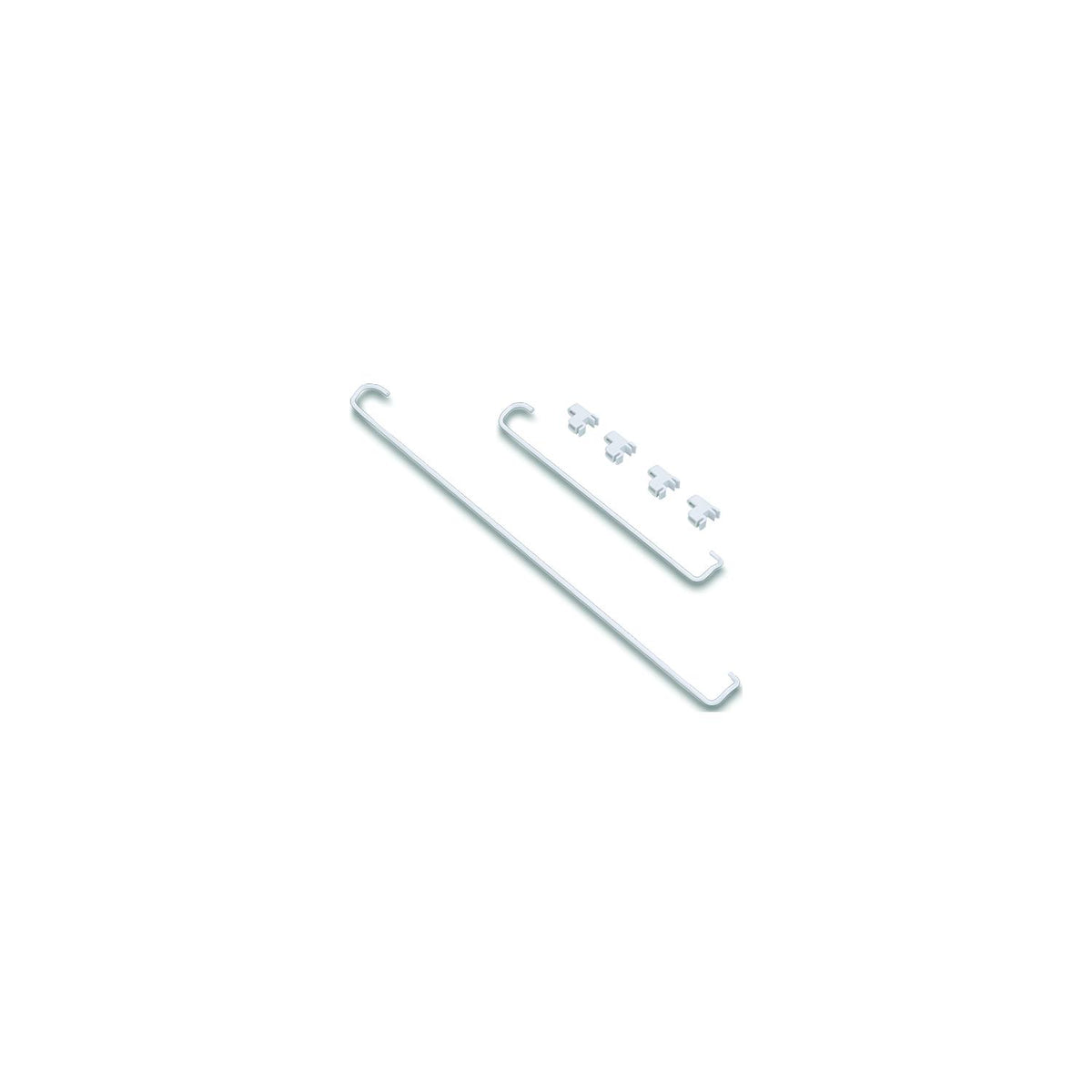 Dometic Shelf Holder & Shelf Rails, White. fits DMA406, DMA4087