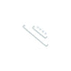 Dometic Shelf Holder & Shelf Rails, White. fits DMA406, DMA4087