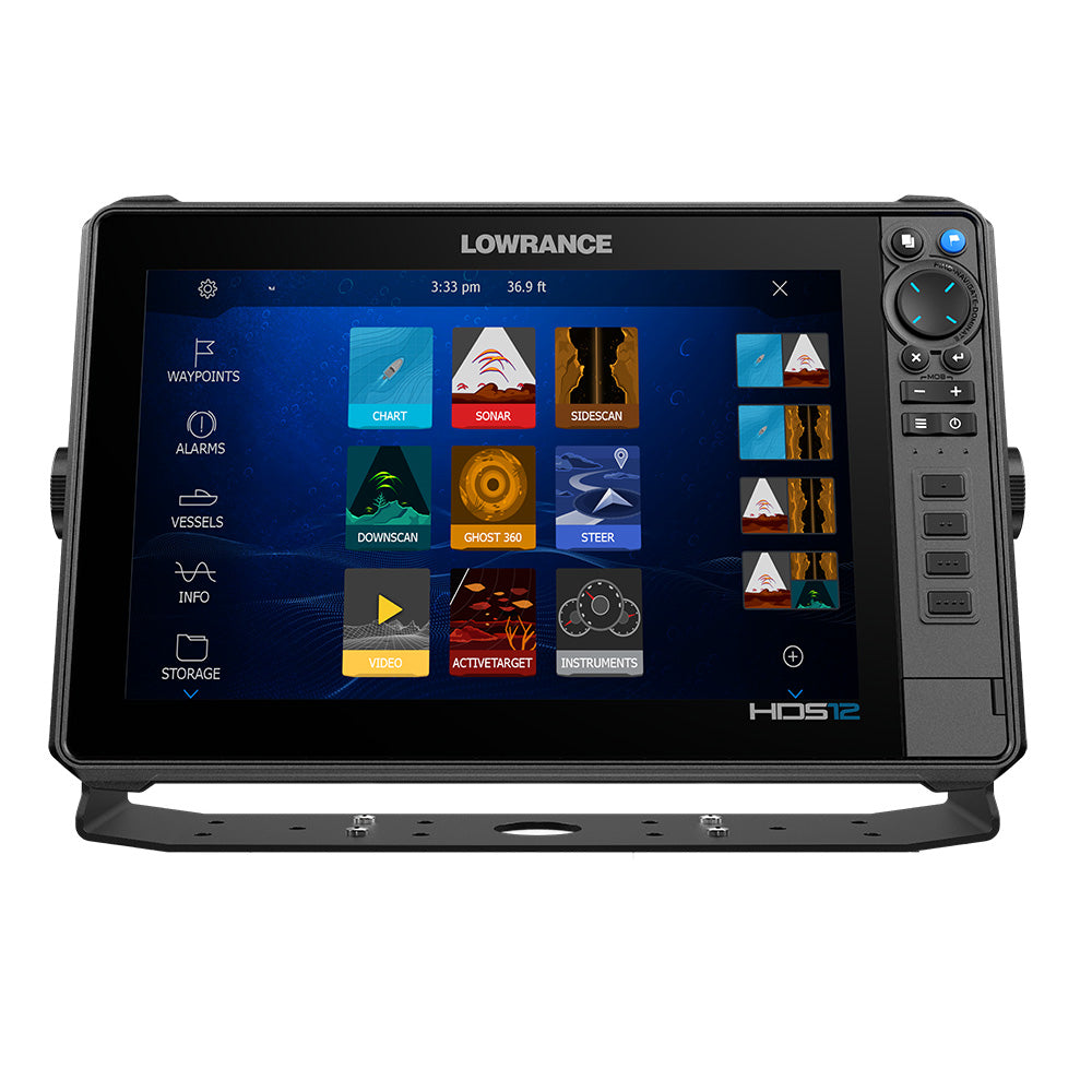 Lowrance HDS PRO 12 - with Preloaded C-MAP DISCOVER OnBoard - No Transducer
