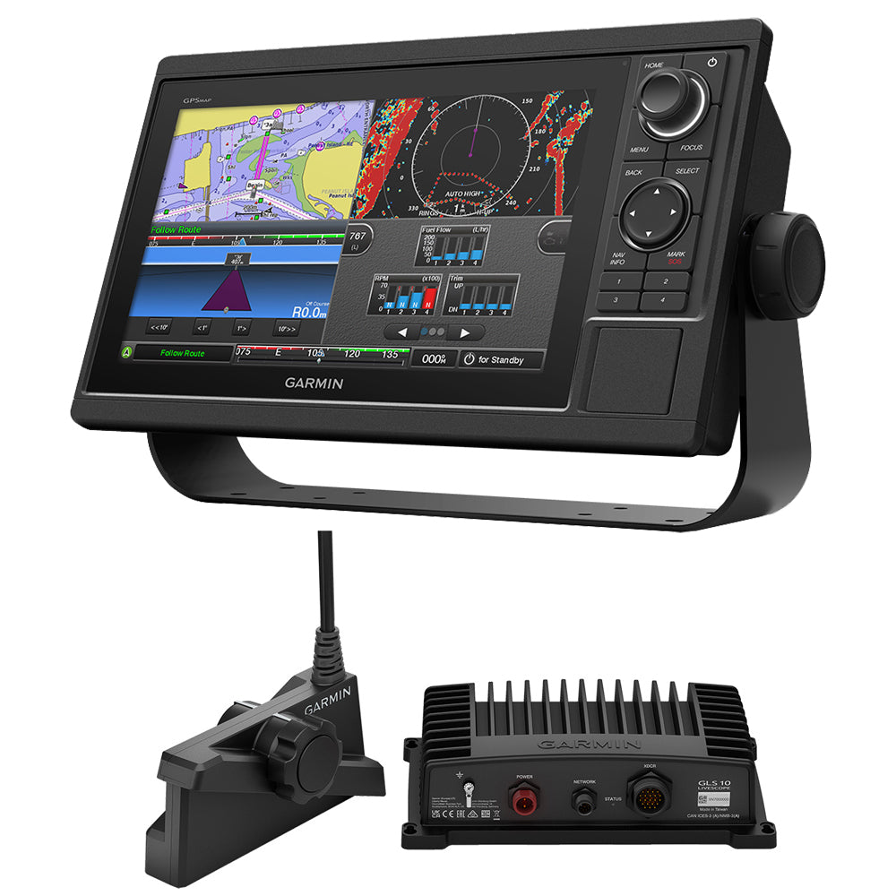 Garmin GPSMAP® 1022 LiveScope Plus Bundle with LVS34 Transducer