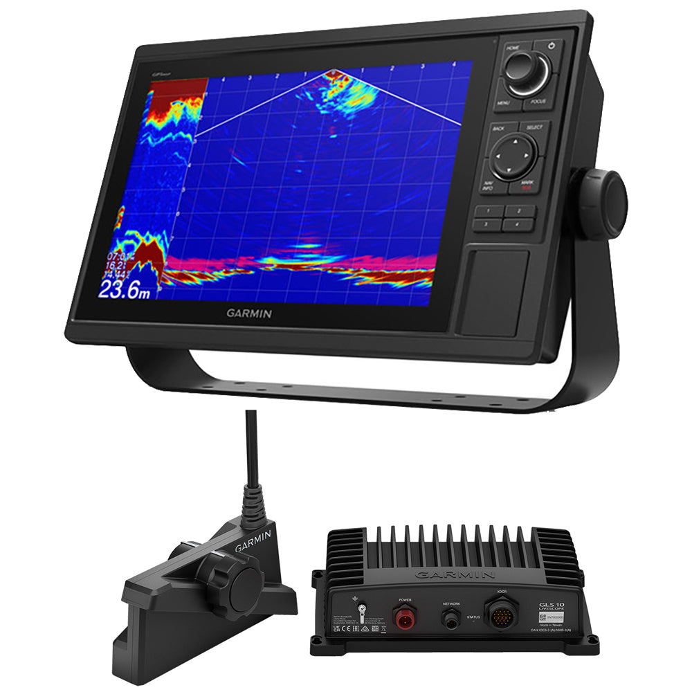 Garmin GPSMAP® 1222 LiveScope Plus Bundle with LVS34 Transducer
